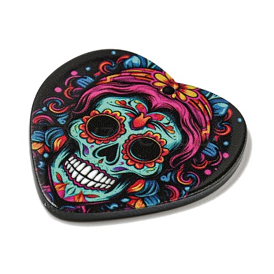 Printed Aerylic Pendants OACR-P026-F01-1