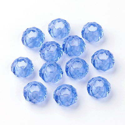Glass European Beads X-GDA007-22-1