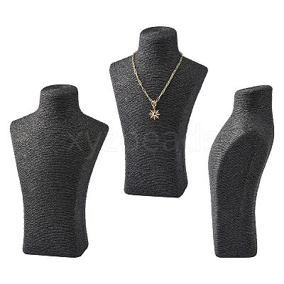 Stereoscopic Necklace Bust Displays NDIS-N001-02A-1