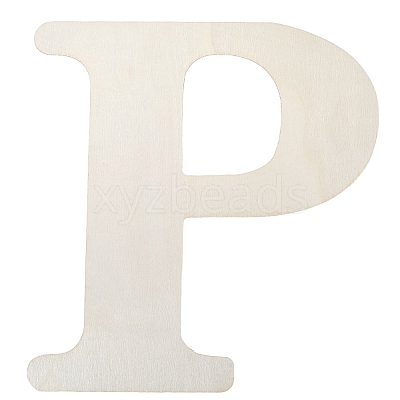 Letter Unfinished MDF Sheets WOOD-WH20012-008P-1