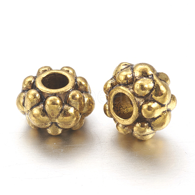 Tibetan Style Spacer Beads X-GLF0914Y-NF-1