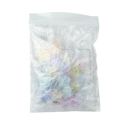 30Pcs Baking Paint Glass Beads GLAA-FS0001-97D-1