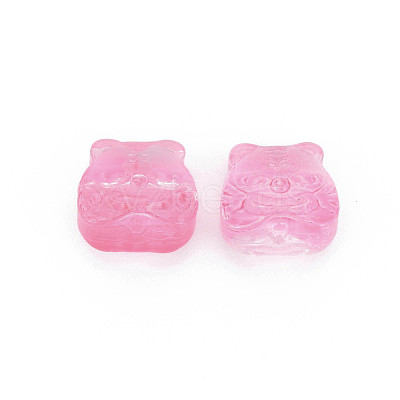 Transparent Glass Beads GLAA-T022-22-D05-1