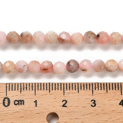 Natural Pink Opal Beads Strands X-G-B107-A10-07-1