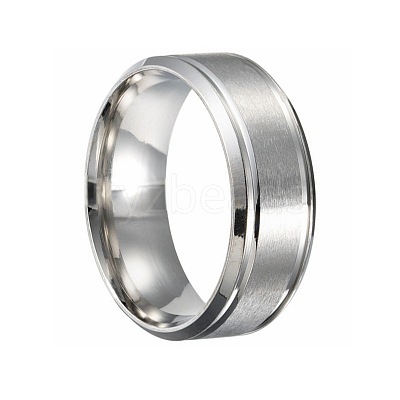 201 Stainless Steel Finger Rings for Men WG1765E-27-1