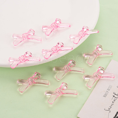 Transparent Acrylic Beads TACR-S154-55B-903-1