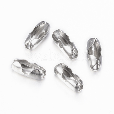 Tarnish Resistant 304 Stainless Steel Ball Chain Connectors X-STAS-H423-15P-1
