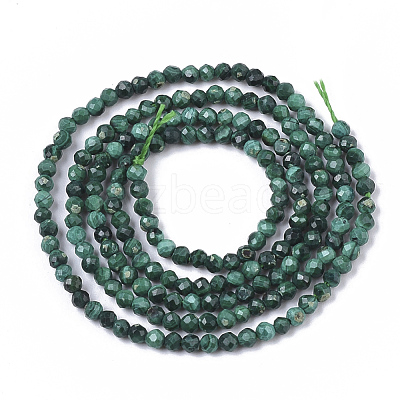 Natural Malachite Beads Strands G-S361-2mm-001-1