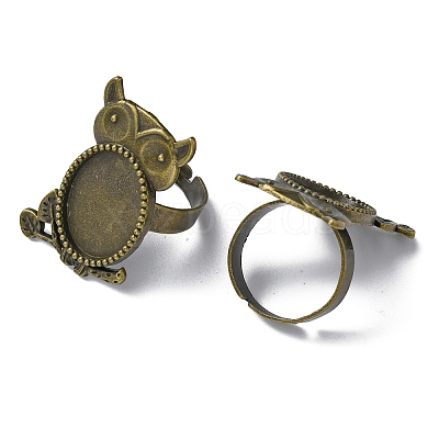 Adjustable Alloy Pad Ring Settings FIND-WH0110-462AB-1