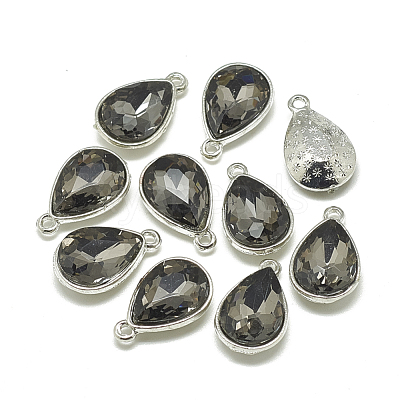 Alloy Glass Charms PALLOY-T028-7x10mm-03-1