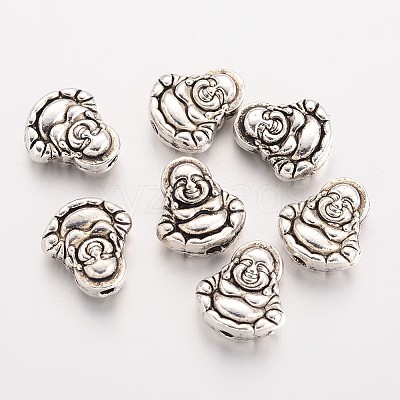 Tibetan Style Zinc Alloy Beads X-TIBEB-S038-39-1