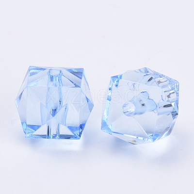 Transparent Acrylic Beads TACR-Q259-20mm-V41-1