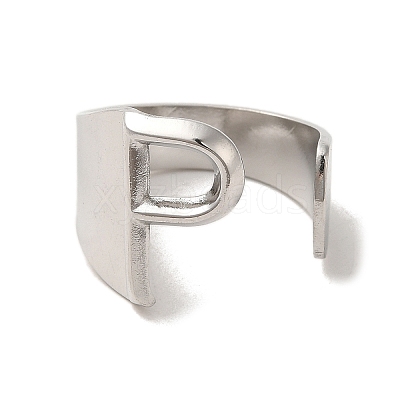 Non-Tarnish 201 Stainless Steel Finger Rings RJEW-H223-04P-P-1