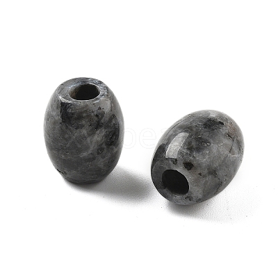 Natural Larvikite European Beads G-F580-A11-01-1