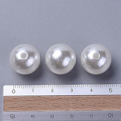 Imitation Pearl Acrylic Beads PL607-22-1