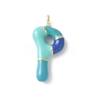 Brass Enamel Pendants KK-E093-03G-P-01-1