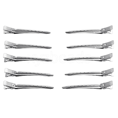 Stainless Steel Duck Hair Clip Findings STAS-CJ0001-153-1