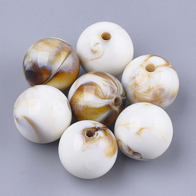 Acrylic Beads OACR-T008-11A-12-1
