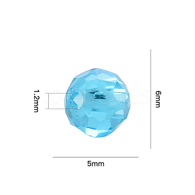 Transparent Glass Beads FPDL-S015-04B-01-B-1