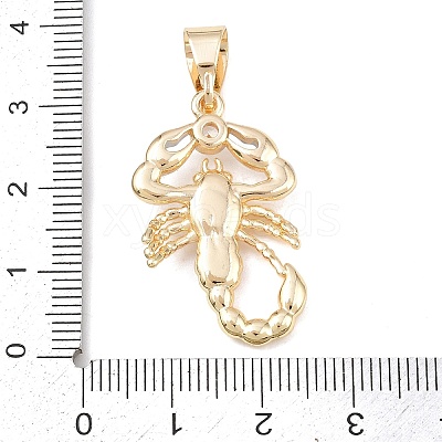 Brass Pendants KK-K409-02G-1
