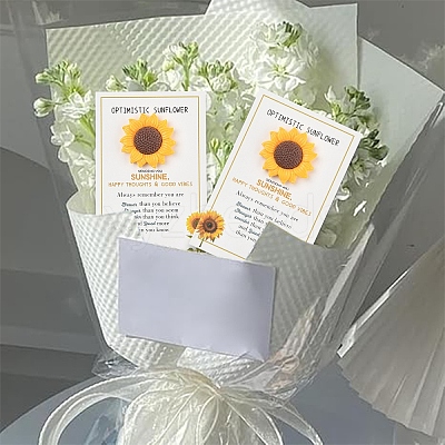 Rectang Paper Greeting Card DIY-YW0016-03-1