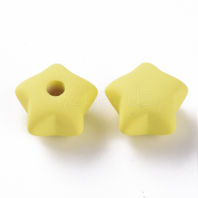 Acrylic Beads OACR-S039-01-85-1