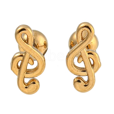 304 Stainless Steel Cartilage Earrings EJEW-B066-01E-G-1