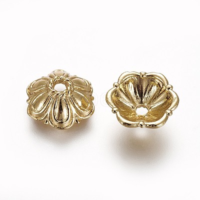 Alloy Bead Caps PALLOY-L216-03G-1