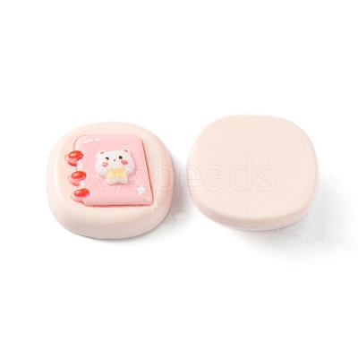 Opaque Cute Cartoon Resin Cabochons LS-CRES-O006-06C-1
