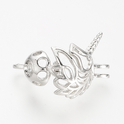 Alloy Diffuser Locket Pendants PALLOY-S062-22-1