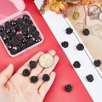 30Pcs Cinnabar Beads CARL-HY0001-03-1