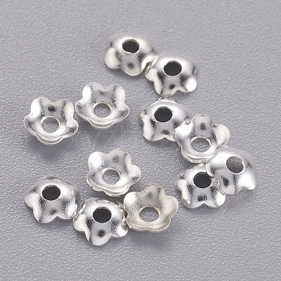 Brass Bead Caps KK-TB857-S-NF-1