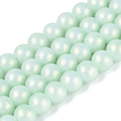 Baking Paint Glass Pearl Beads Strands DGLA-ZX001-05B-05-1