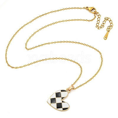 201 Stainless Steel Cable Chain Necklaces NJEW-G138-04G-1