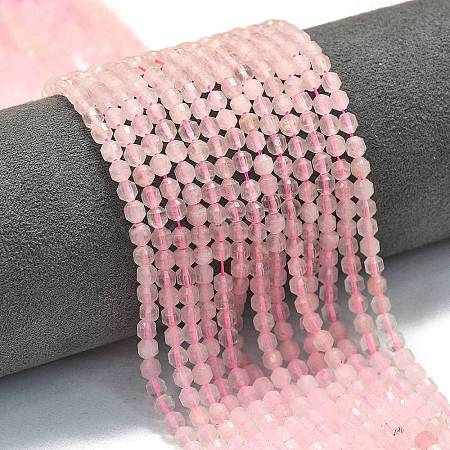 Natural Rose Quartz Beads Strands G-A260-A06-01-1