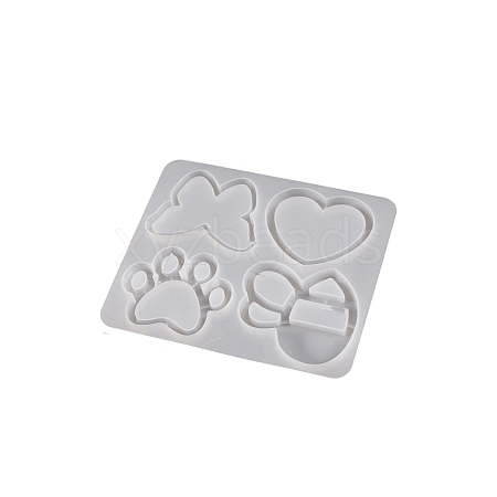 Butterfly & Heart & Paw Print Pendant Silicone Molds PW-WG87D5D-02-1