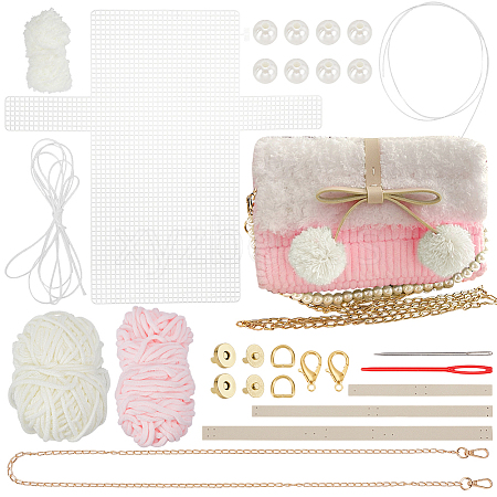 DIY Shoulder Bag Making Kits DIY-WH0504-319C-1