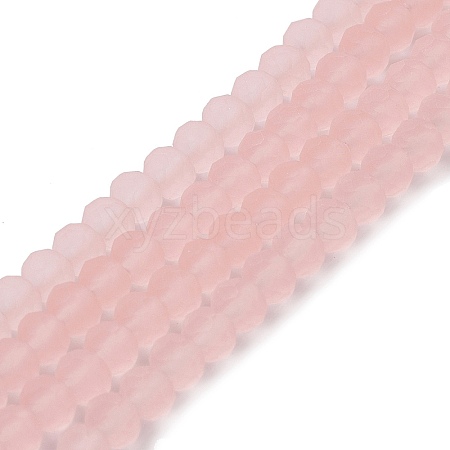 Transparent Glass Beads Strands EGLA-A034-T6mm-MD22-1