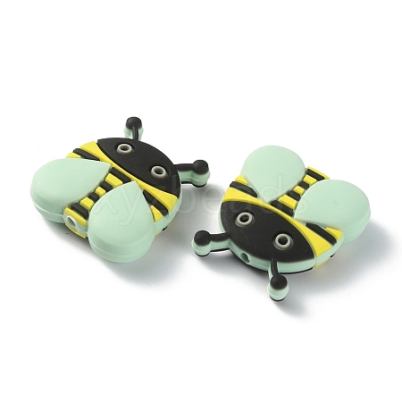 Food Grade Eco-Friendly Silicone Beads SIL-WH0013-25D-1