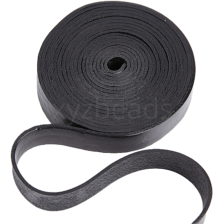 Flat Cowhide Leather Cord WL-GF0001-08A-01-1