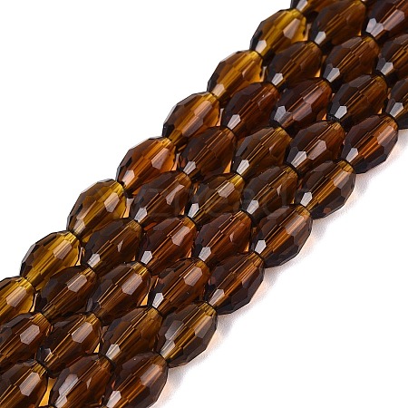 Transparent Glass Beads Strands GLAA-N071-01A-A18-1