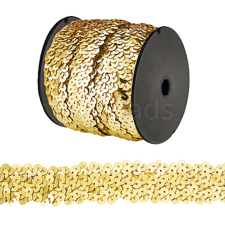 Plastic Paillette Elastic Beads PVC-OC0001-01I-1