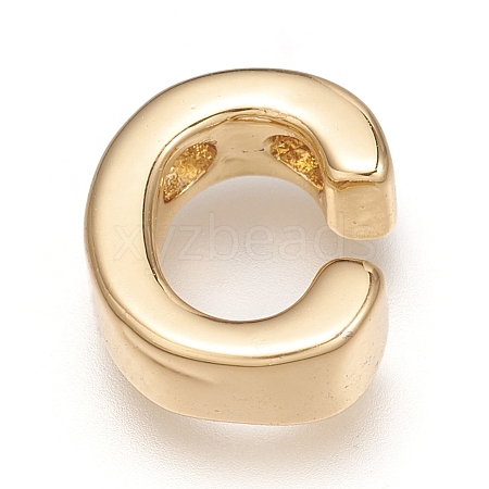 Brass Charms LS-ZIRC-I037-01C-G-1