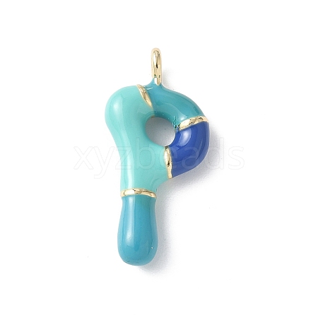 Brass Enamel Pendants KK-E093-03G-P-01-1