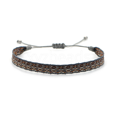 Vintage Bohemian Cotton Cord Braided Bracelets HL6263-1-1