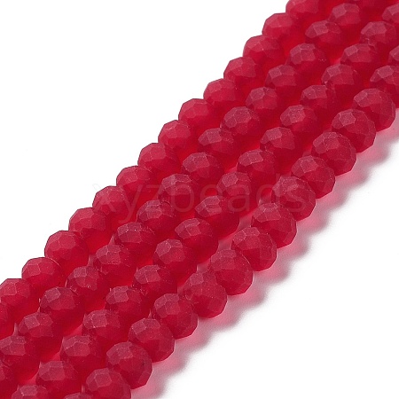 Transparent Glass Beads Strands EGLA-A034-T3mm-MD07-1