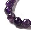 Natural Amethyst Stretch Bracelets B073-2-2