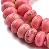 Synthetic Imperial Jasper Dyed Beads Strands G-D077-E01-01H-4
