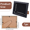 Desktop Wood Medal Badge Display Frame Cases ODIS-WH0331-16-2
