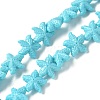 Synthetic Coral Dyed Carved Beads Strands X-CORA-K009-06A-01-1